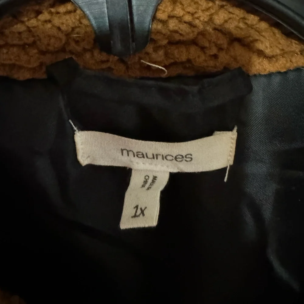 Maurices lumber jack print vest - Picture 2 of 3